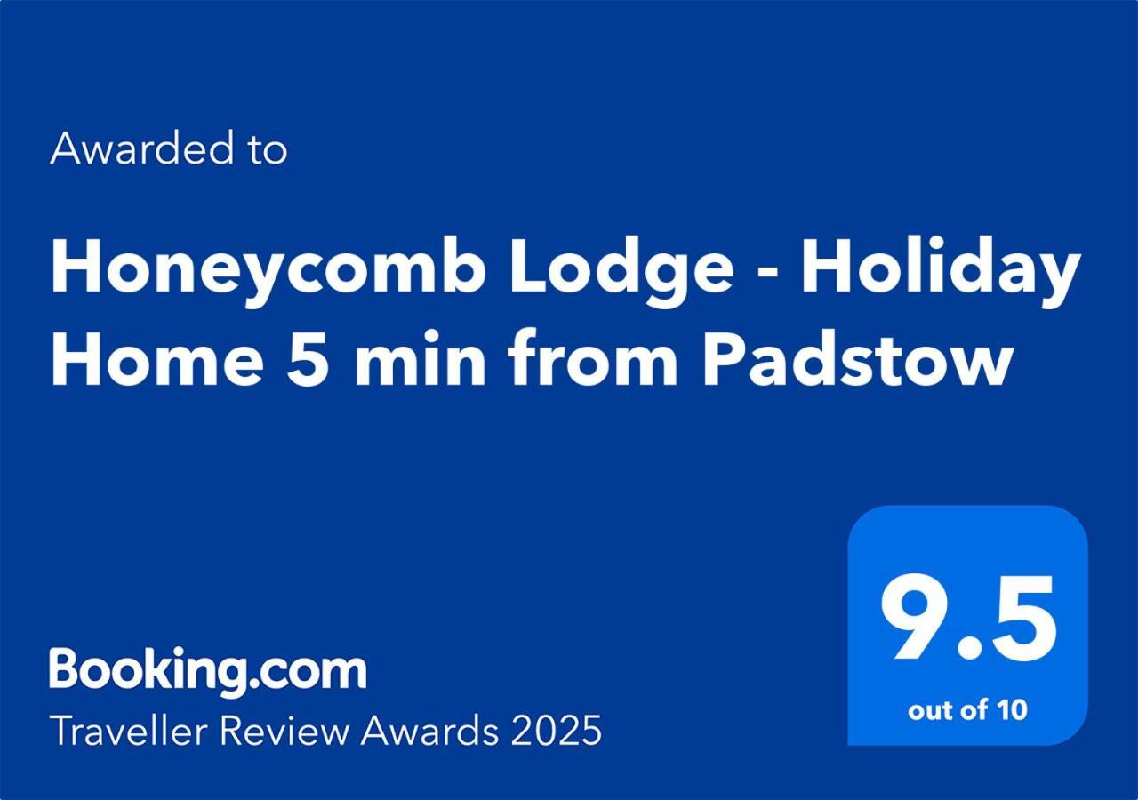 Honeycomb Lodge - Holiday Home 5 Min From Padstow Exterior foto